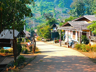 ชุมชนบ้านปางแดงใน อ.เชียงดาว