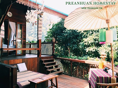 Preanhuan Homestay แม่กำปอง 普林环民宿  泰国酒店