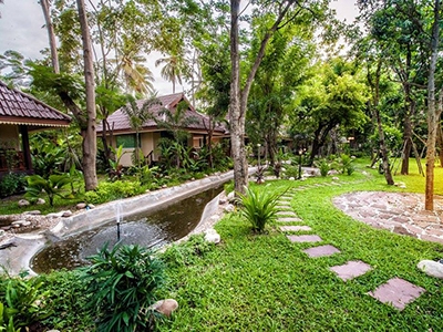 บ้านน้ำเป็น รีสอร์ท บางคนฑี