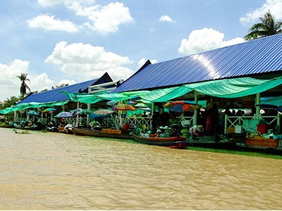 ตลาดน้ำบางคล้า แปดริ้ว ติดตลาดทุกวันเสาร์ - อาทิตย์ เช้า - เย็น