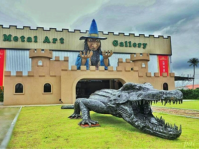 ศิลปะจากเศษเหล็ก ชลบุรี Metal Art Gallery