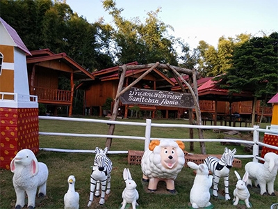 บ้านสวนสนิทจันทร์ สะเมิง เชียงใหม่