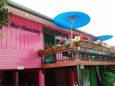 บ้านบัวโฮมสเตย์ เชียงราย 博安寄宿酒店  泰国酒店