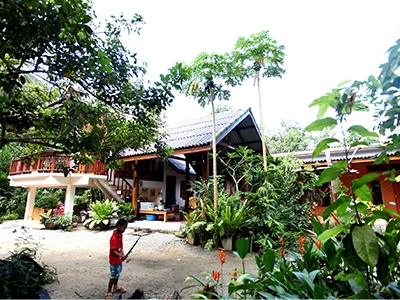 บ้านสวนปุณปัณลานสกา โฮมสเตย์ นครศรีธรรมราช