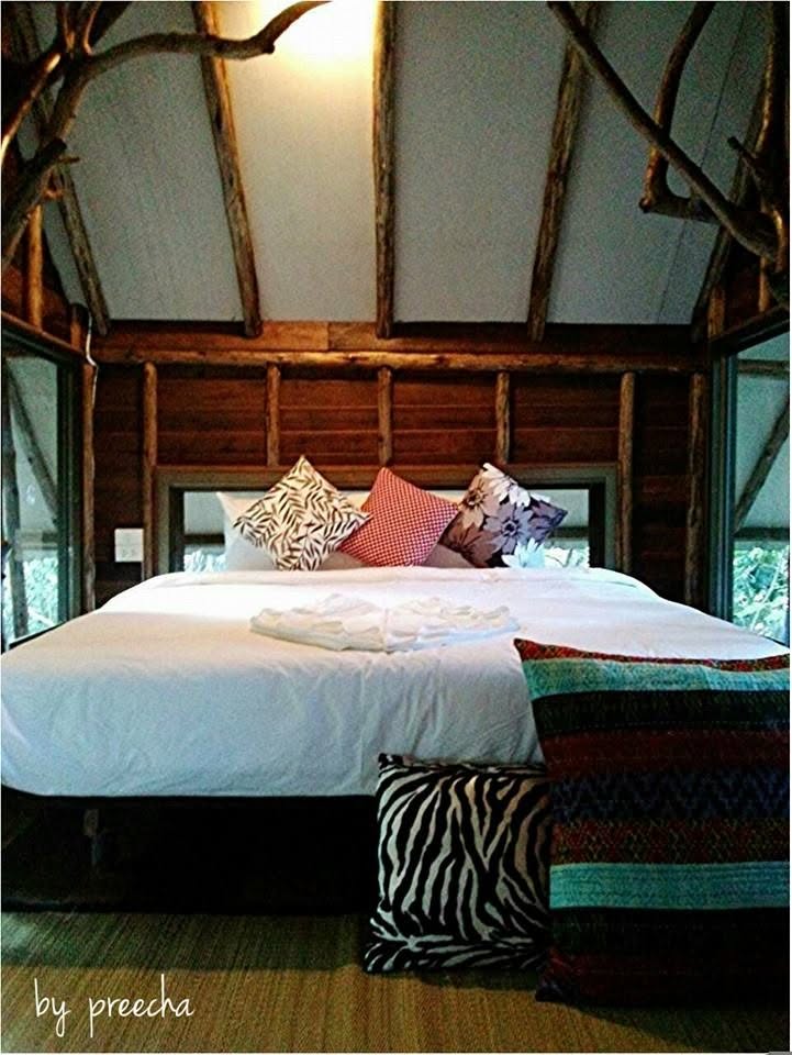 บ้านป่าริมธาร โฮมสเตย์ ทุ่งเพล จันทบุรี Cabin Creek Thailand Chanthaburi