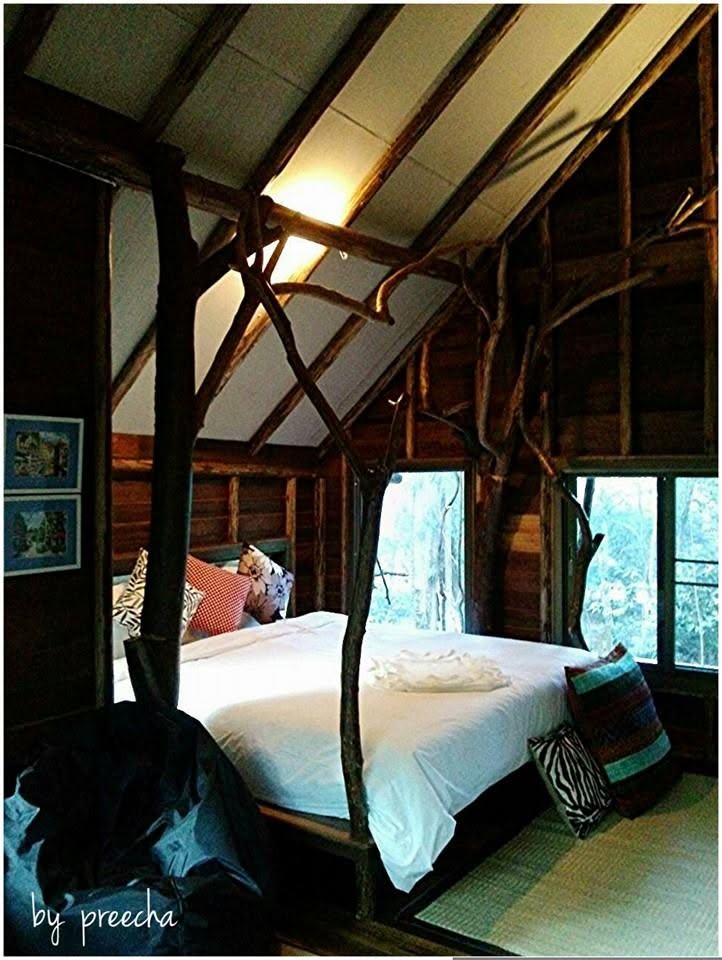บ้านป่าริมธาร โฮมสเตย์ ทุ่งเพล จันทบุรี Cabin Creek Thailand Chanthaburi